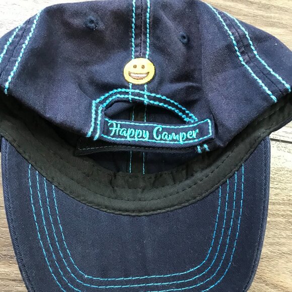 Wild Wear "Happy Camper" Hat, Cap Embroidered Patch Women's OS Fits‎ Most Cotton - Picture 12 of 14